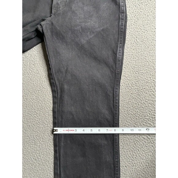 Vintage Wrangler Jeans Mens 30x34 Black Denim 933SEWK Western Cowboy Dark 14340 - Picture 10 of 15